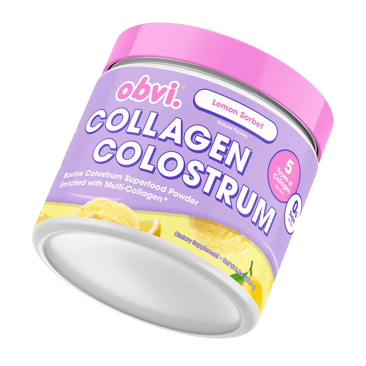 Collagen® Colostrum Lemon Sorbet Flavor